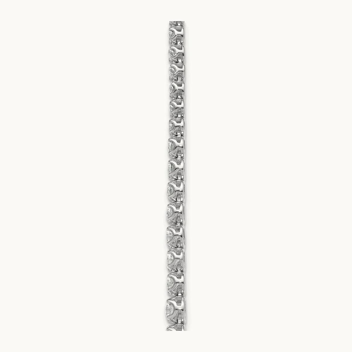 Graduated Layered Tennis Necklace, 15.00 ct tw Lab-Grown Diamond