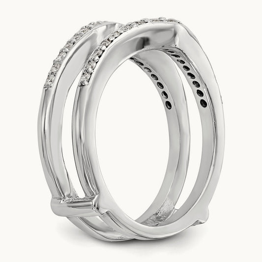 Diamond Guard, 14K White Gold