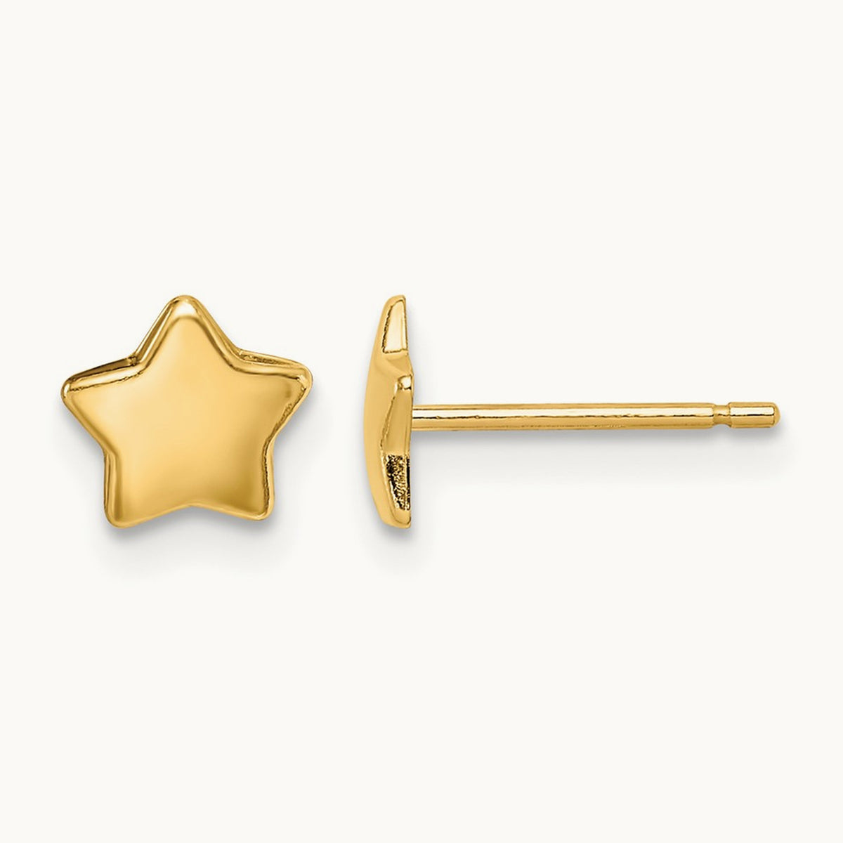 Madi K Star Post Earrings — 6.3mm