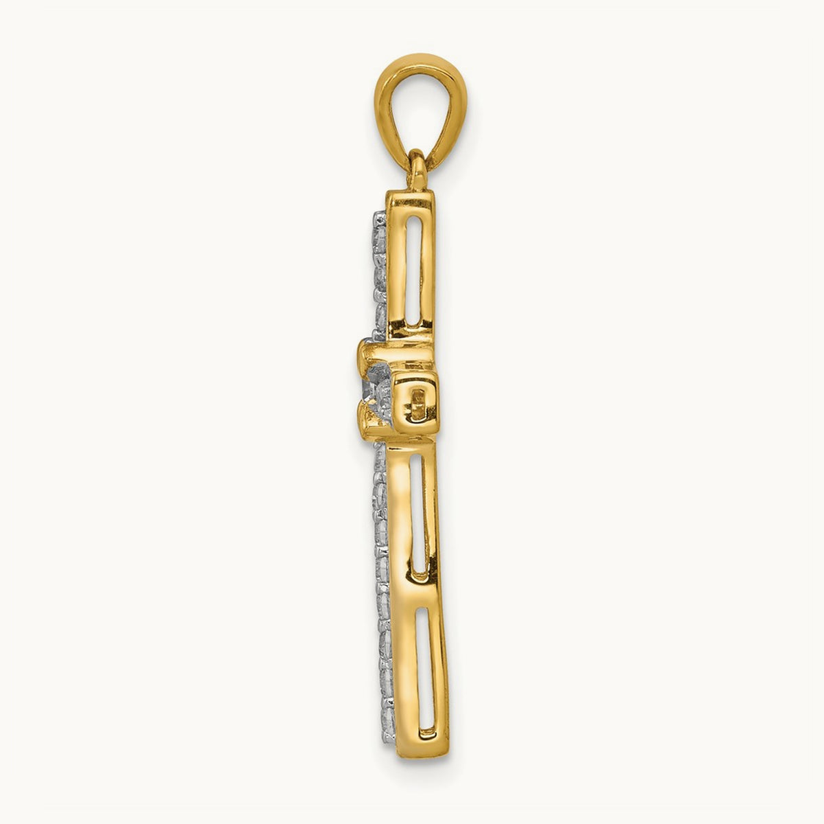 1/3ct. Diamond Cross Pendant — photo set