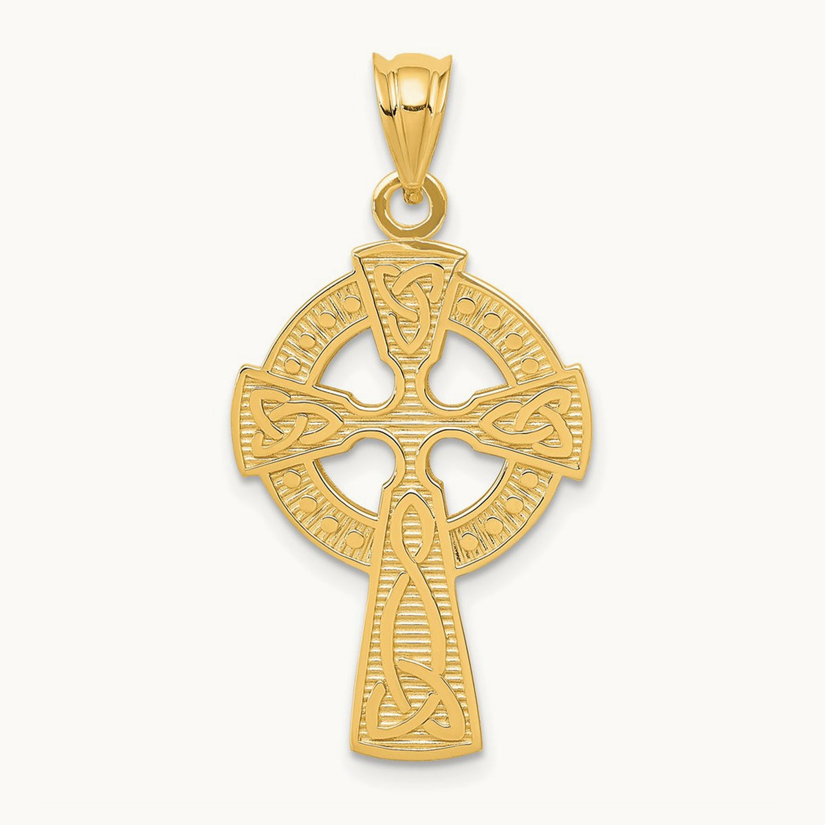 Celtic Cross Pendant, 14K