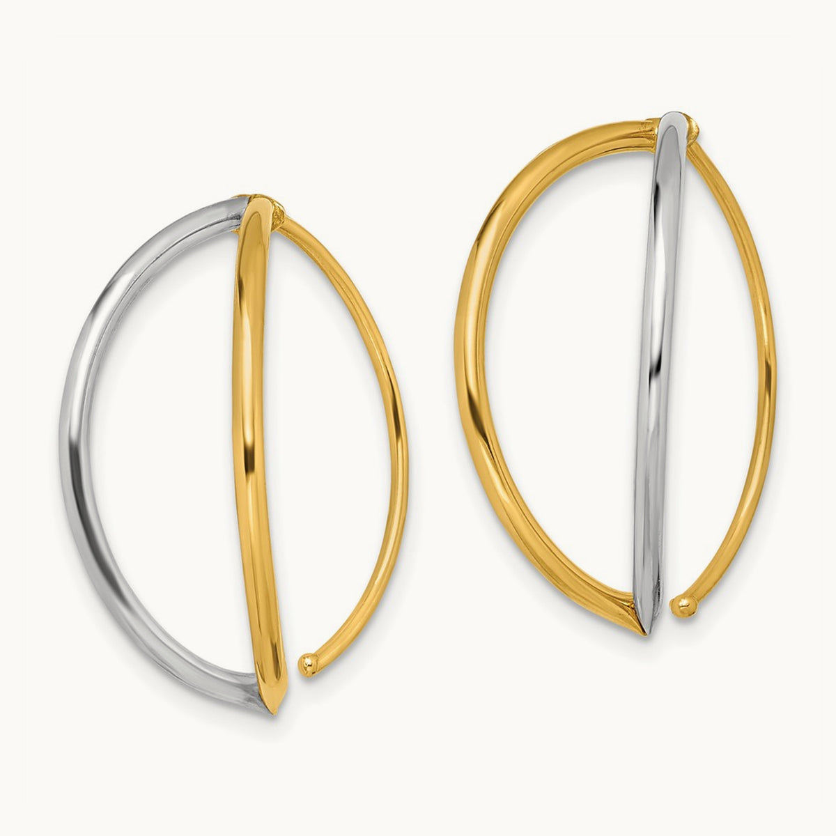 w/ Dangle Threader Earrings — photo set
