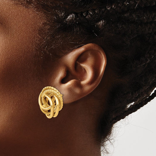 Love Knot Earrings — photo set
