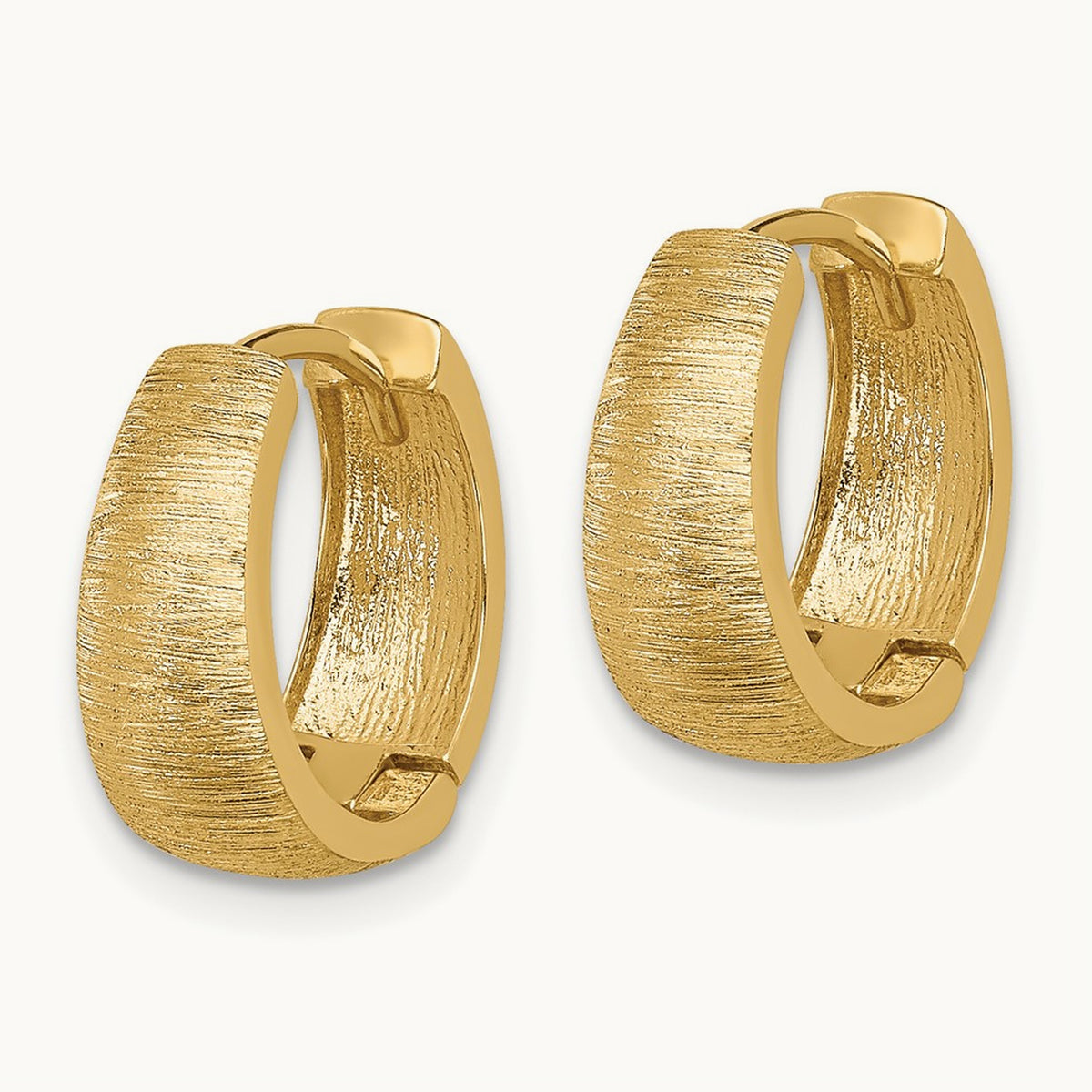 Textured Hoop Earrings — photo set