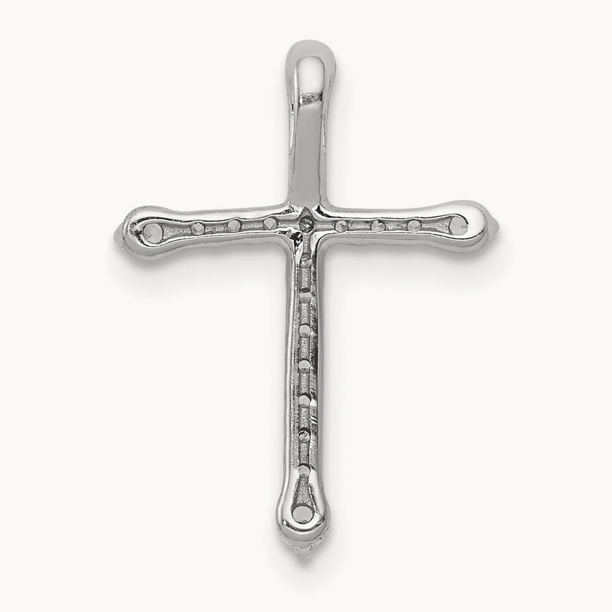 1/5ct. Diamond Cross Chain Slide — photo set