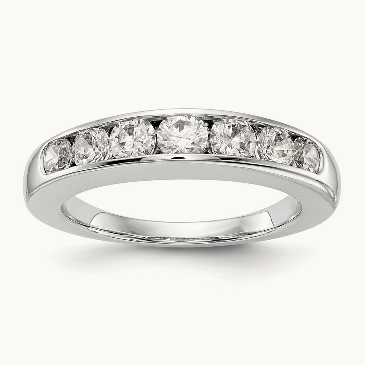7-Stone Channel Band, 1.00 ct tw