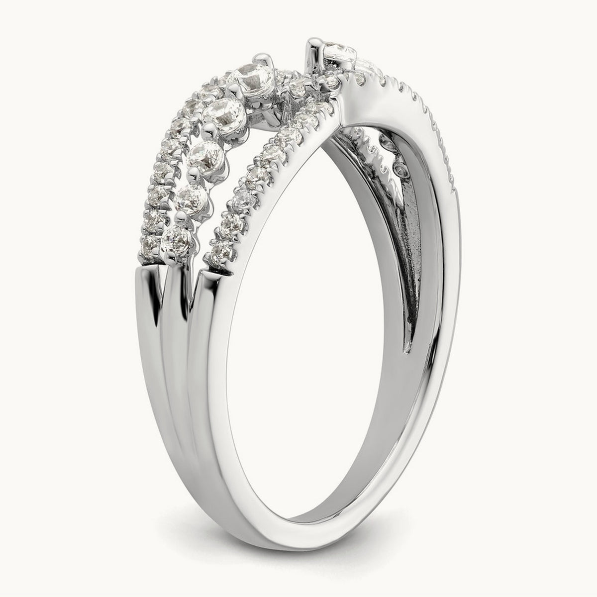 Fashion Ring, 0.50 ct tw Lab-Grown Diamond