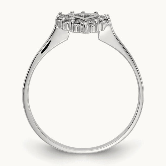 Polished AA Diamond ring — photo set