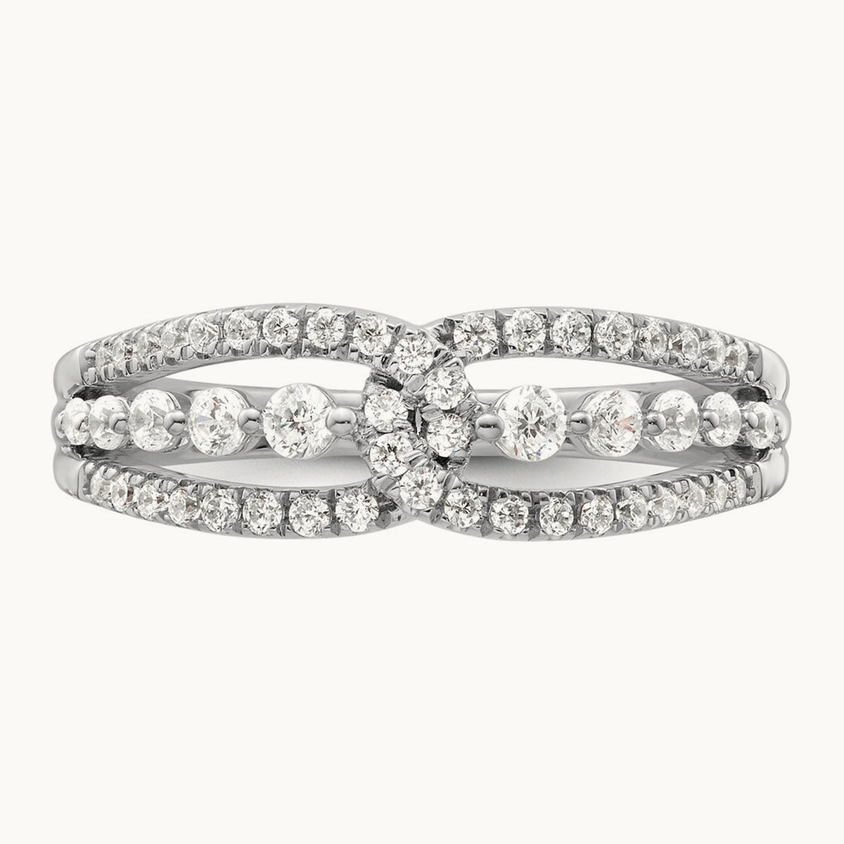 Fashion Ring, 0.50 ct tw Lab-Grown Diamond