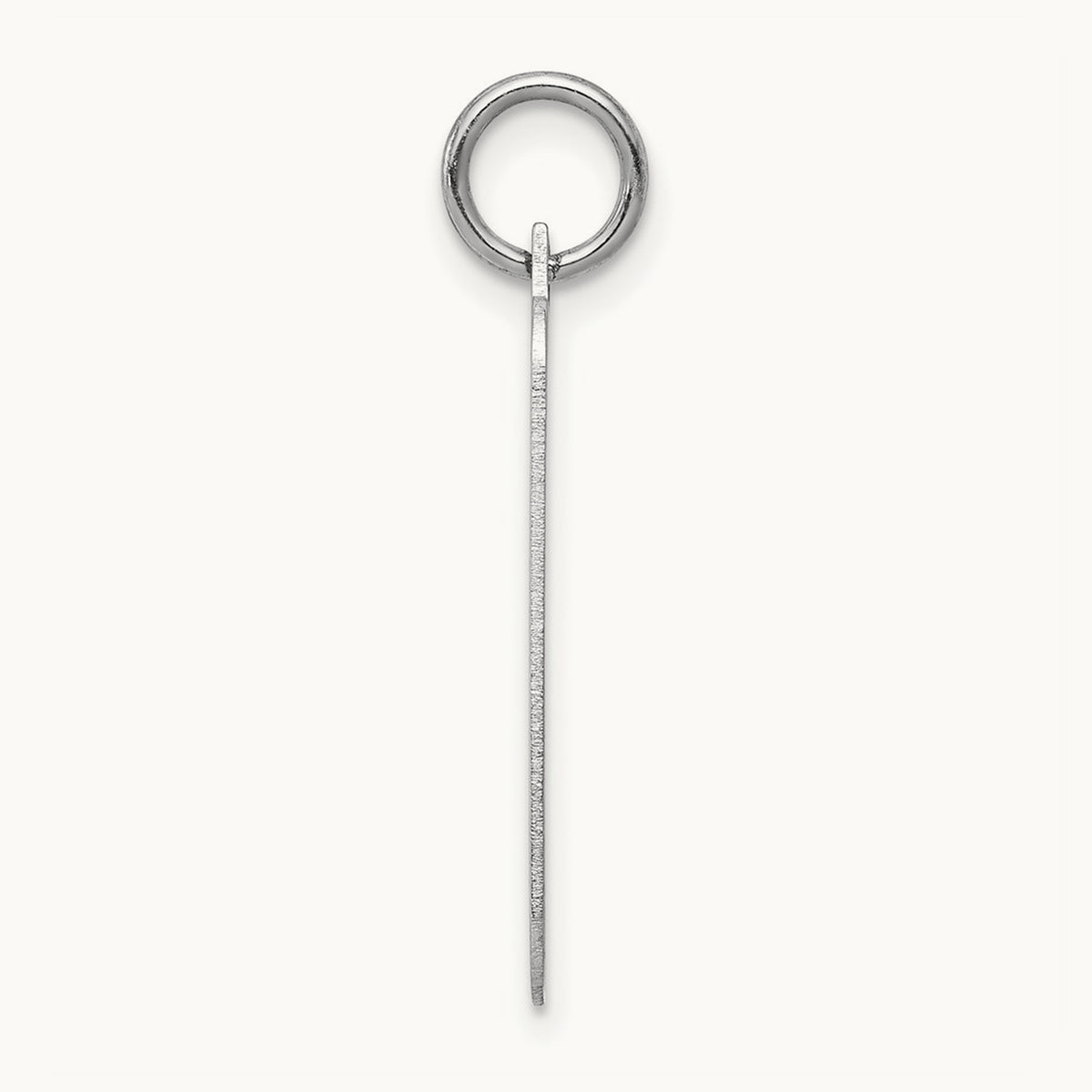 Plain .011 Gauge Rectangular Engravable Charm — 25.5mm