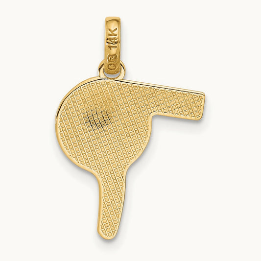 Fancy Hairdryer, 14K