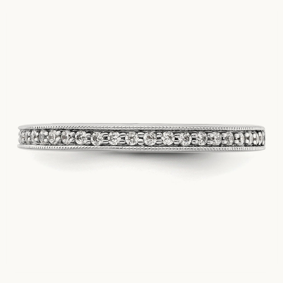 Diamond Band, 14K White Gold
