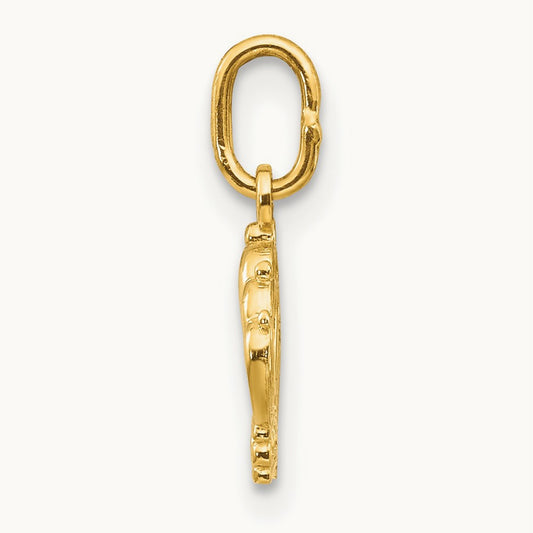Crown Charm, 14K