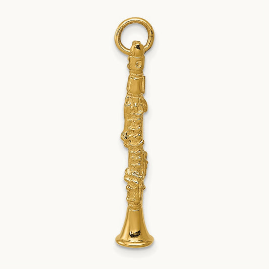 3-D Clarinet Charm — photo set