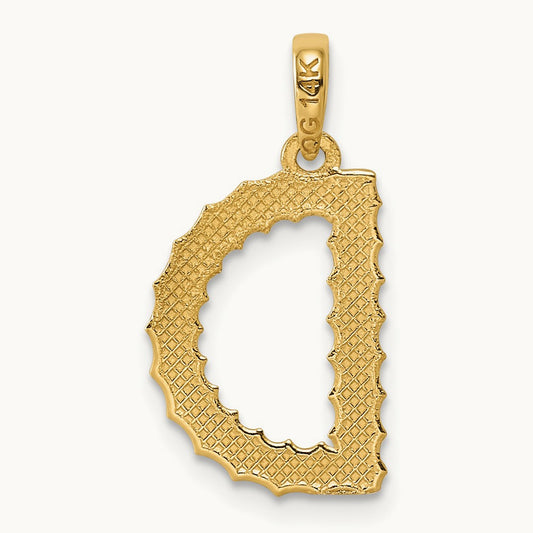 Fancy Twist, 14K Yellow Gold