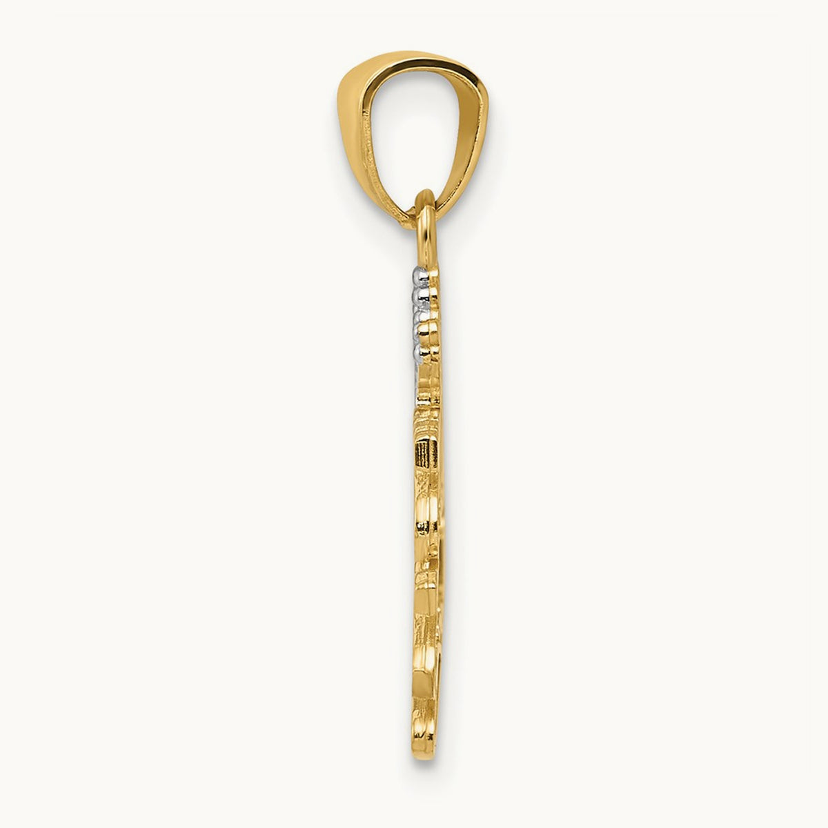 DADDYS PRINCESS Pendant, 14K with Rhodium