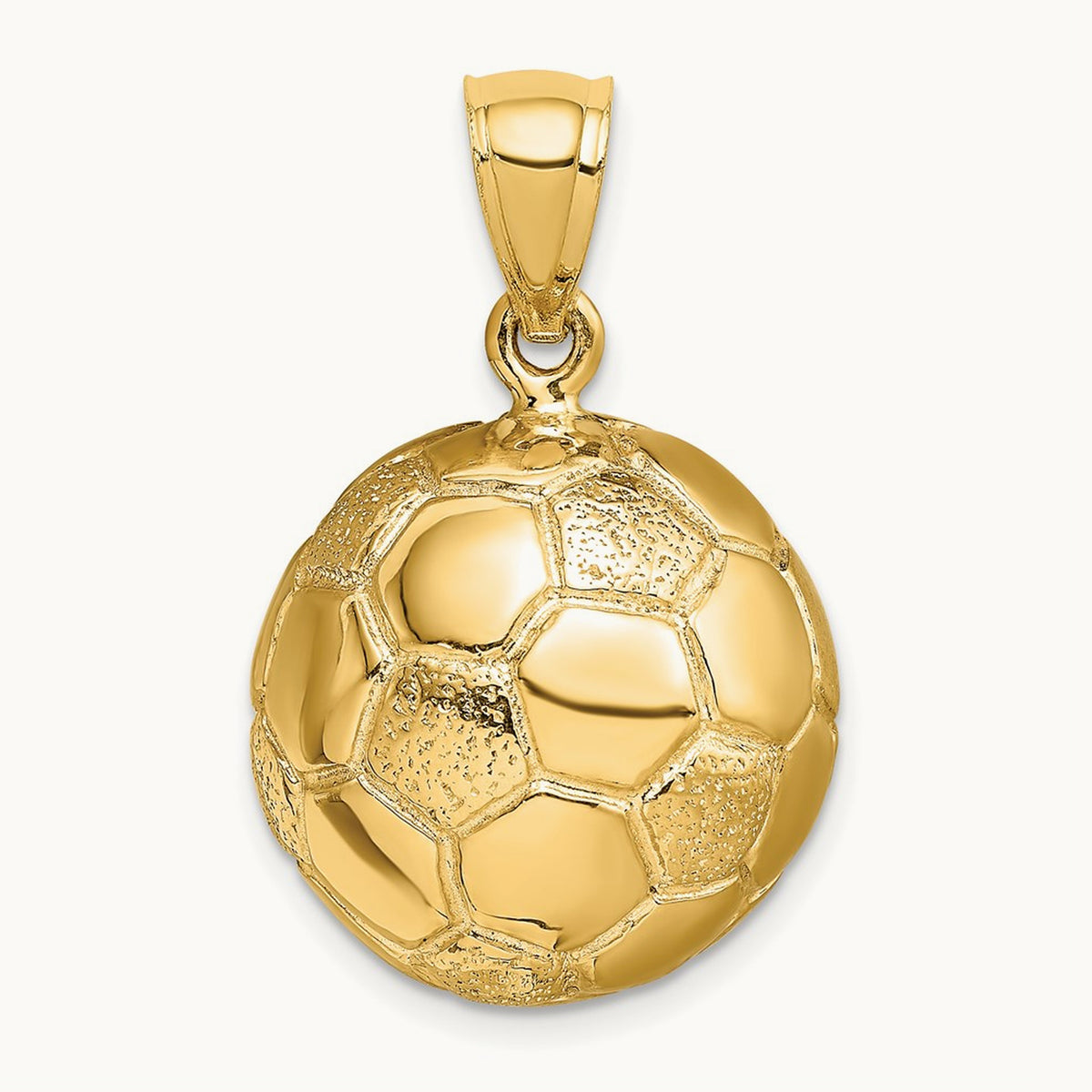 3-D Soccer Ball Charm — 16.5mm