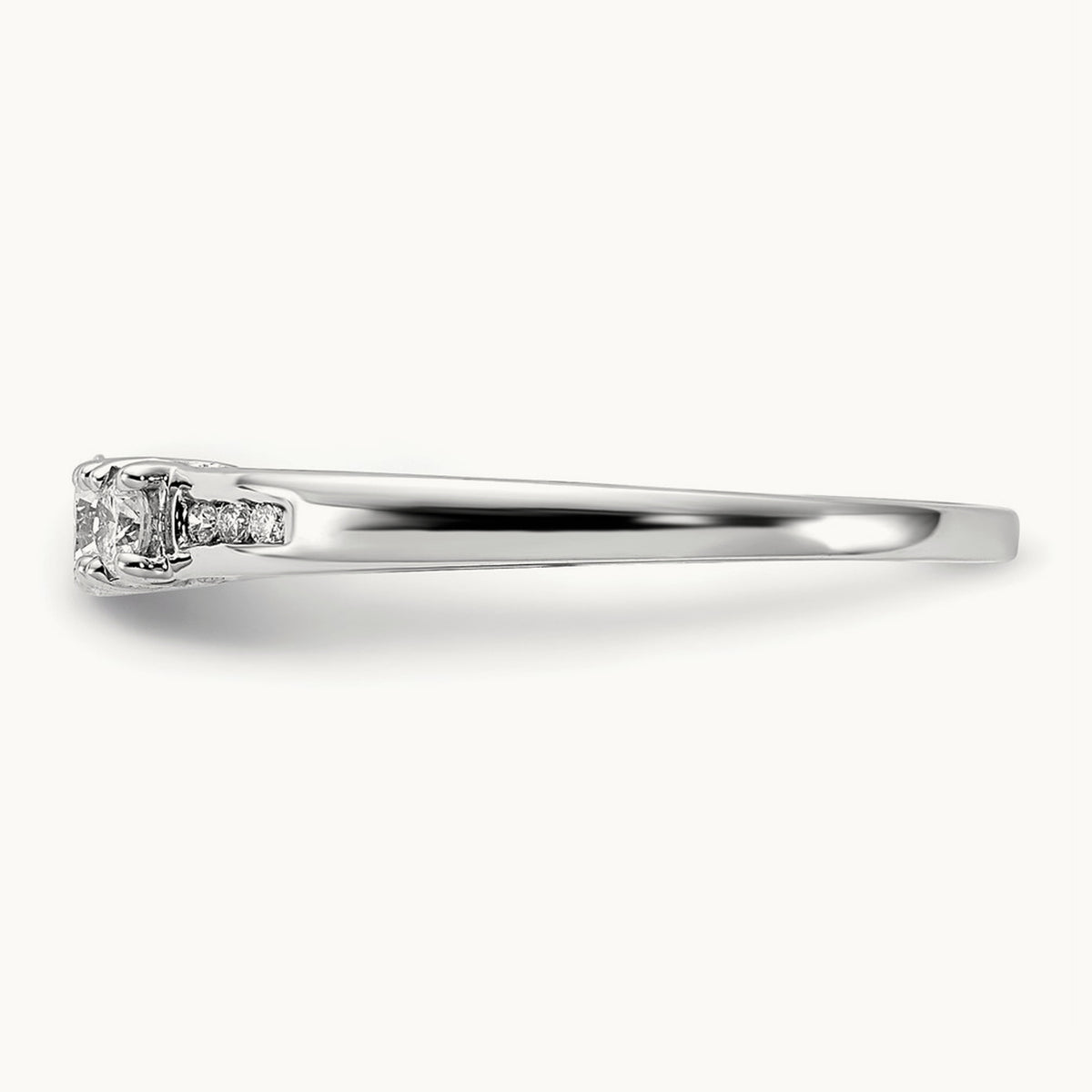 Diamond Ring, 14K White Gold