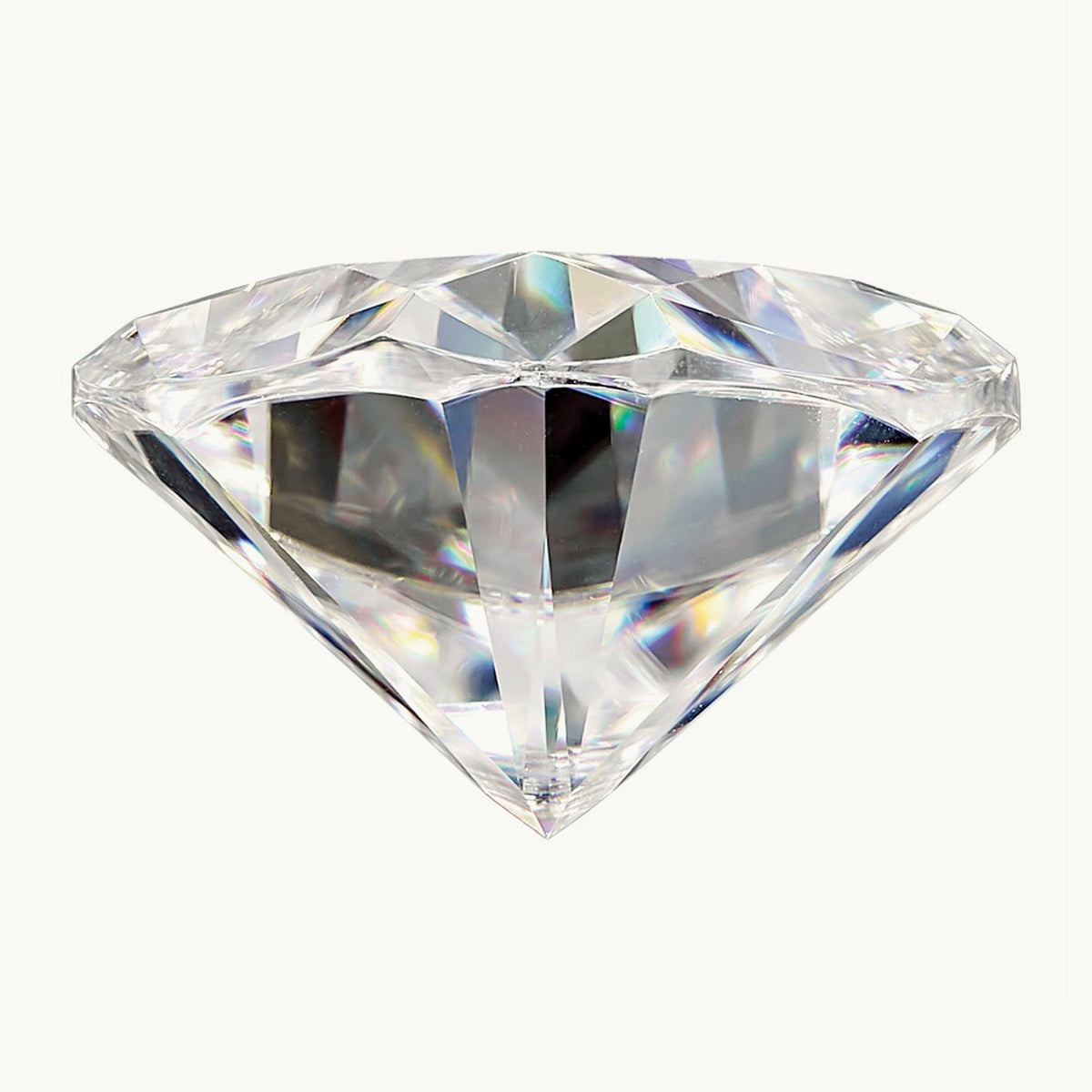 Trillion True Light G-H-I Moissanite, 3.5mm