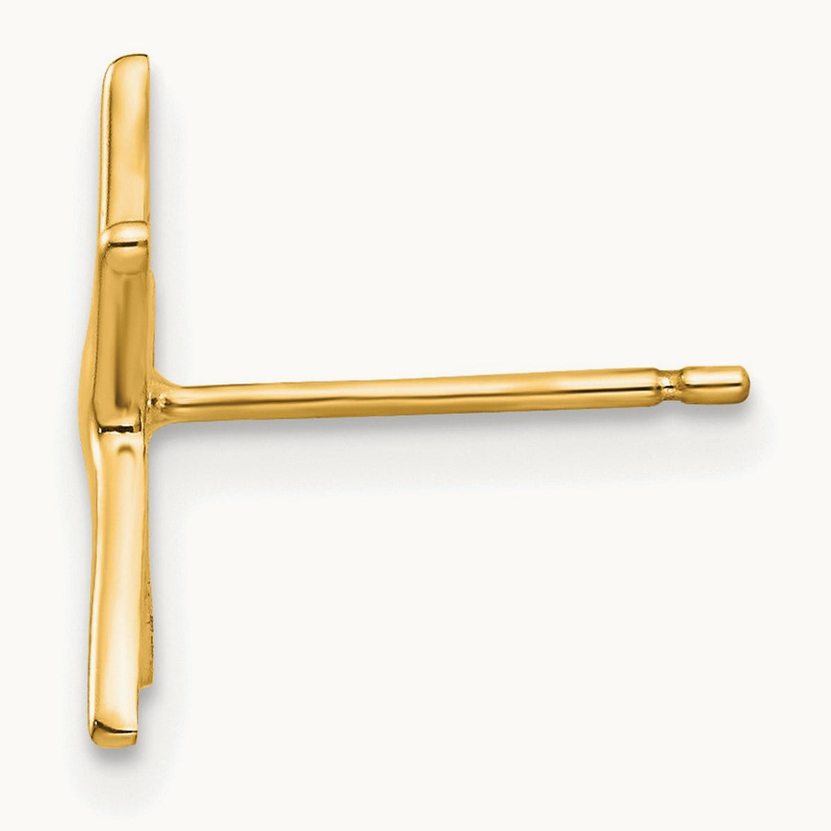 Single 14k Starfish Post Earring