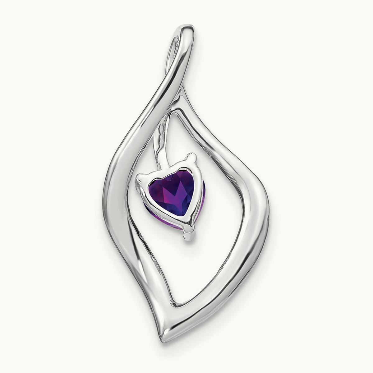 Amethyst and Diamond Pendant — photo set