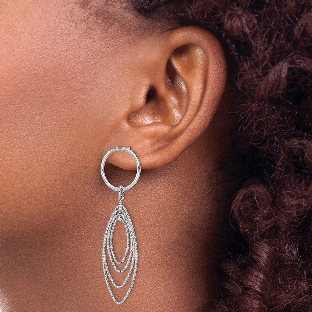 Post Dangle Earrings — Leslie's — photo set