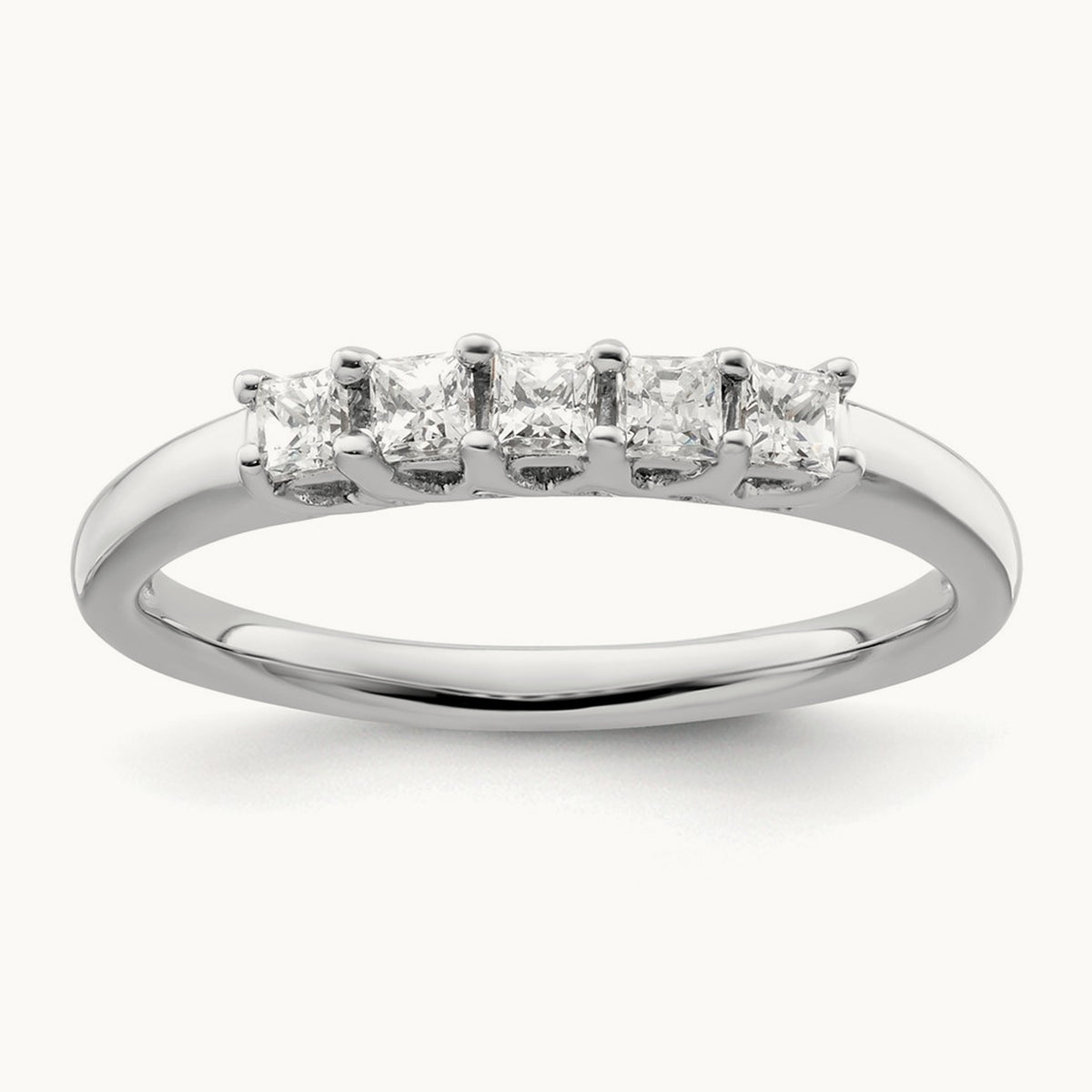 5-Stone Band, 1/3-1 1/2 ct