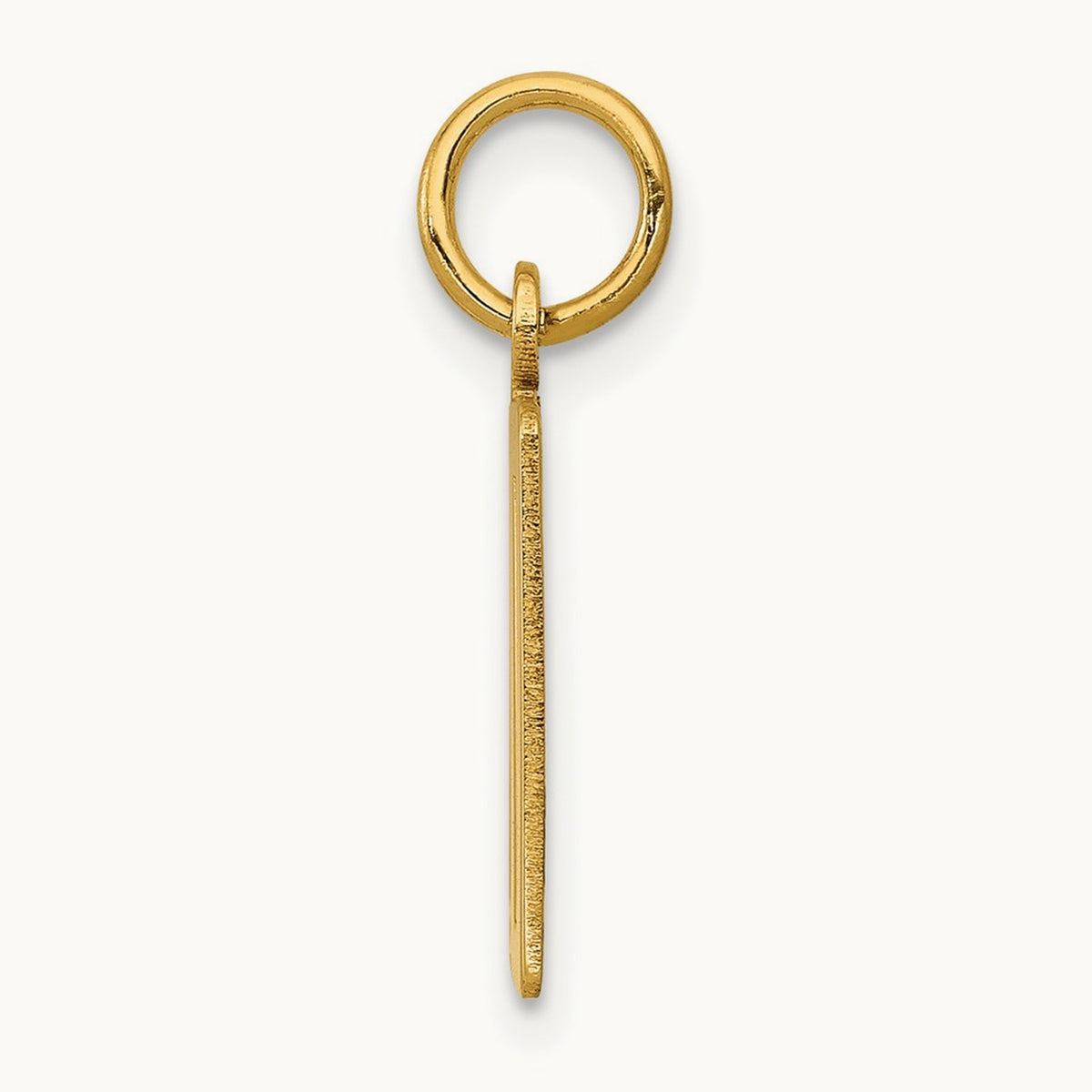 Small Elongated Number 20 Charm, 14K