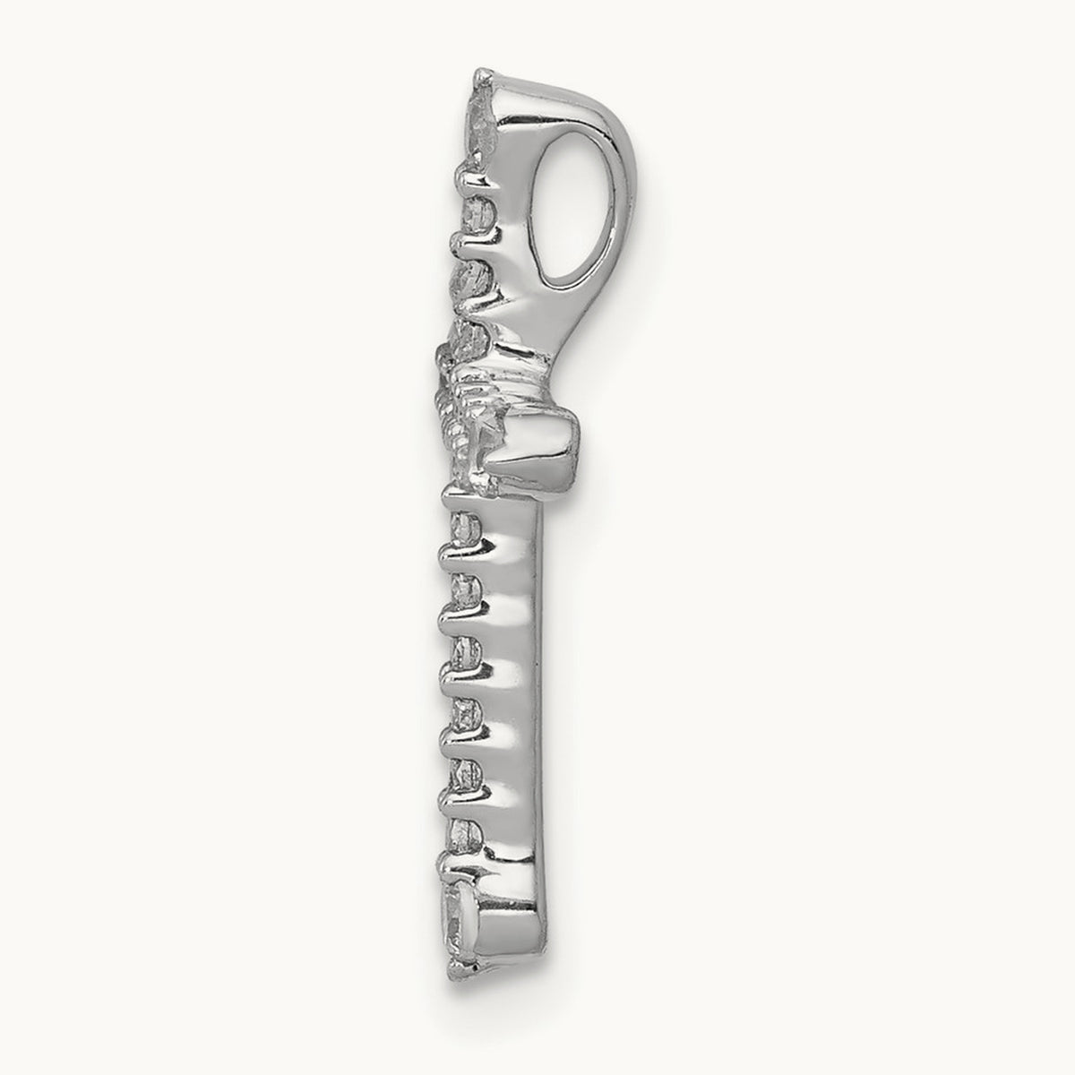 1/5ct. Diamond Cross Chain Slide — photo set