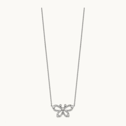 Butterfly Necklace, 0.25 ct tw Lab-Grown Diamond