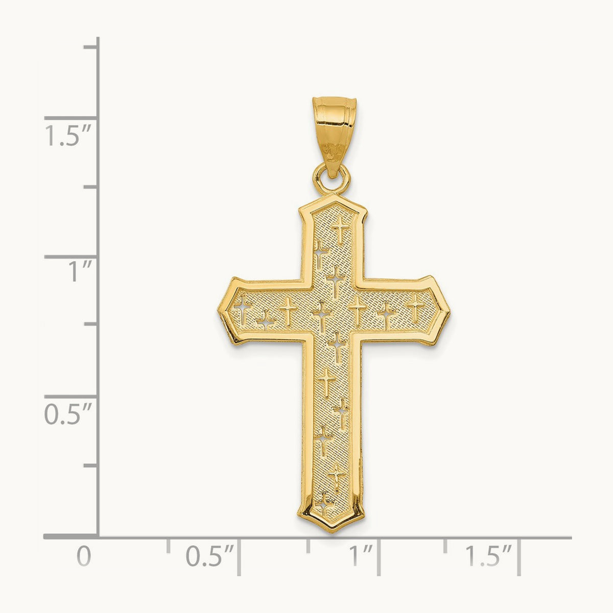 Passion Cross Pendant — photo set
