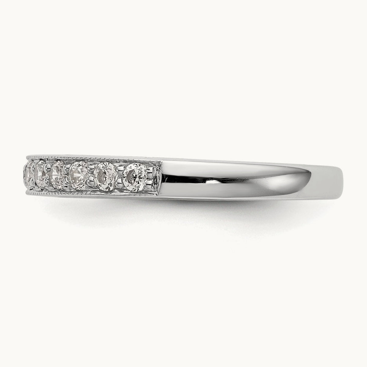 Wedding Band, 0.25 ct tw Lab-Grown Diamond