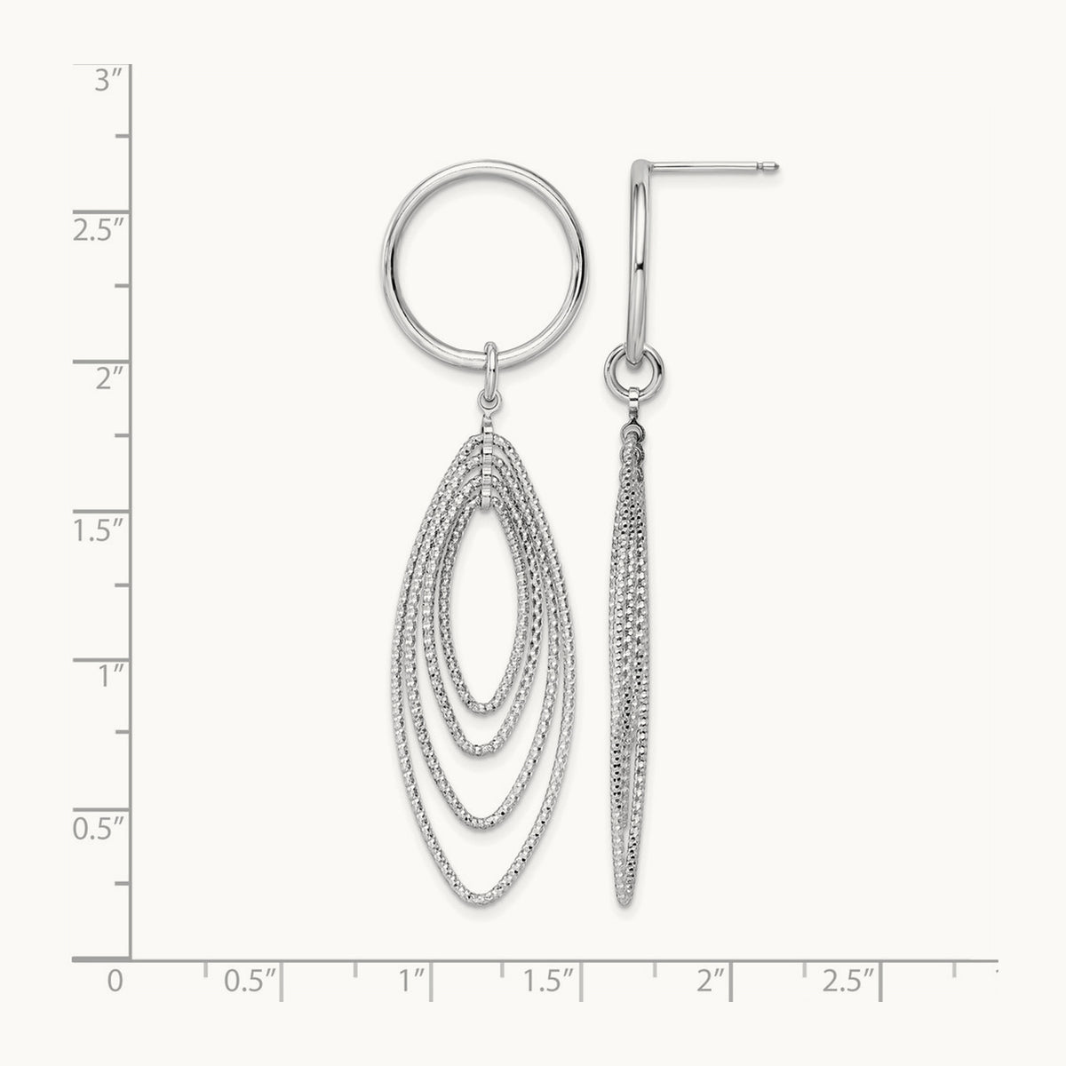 Post Dangle Earrings — Leslie's — photo set
