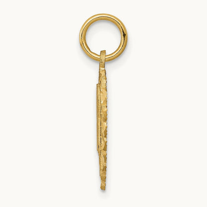 18 Heart Charm, 14K
