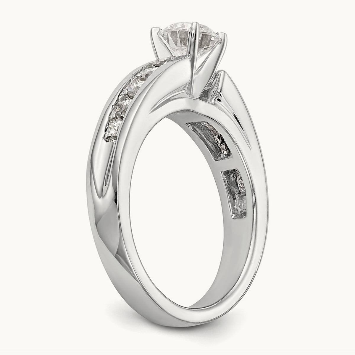 Peg Set Engagement Ring Mounting