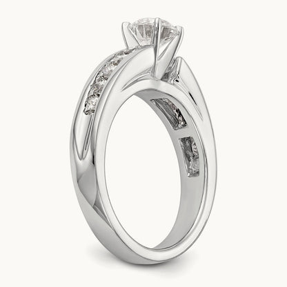 Peg Set Engagement Ring Mounting