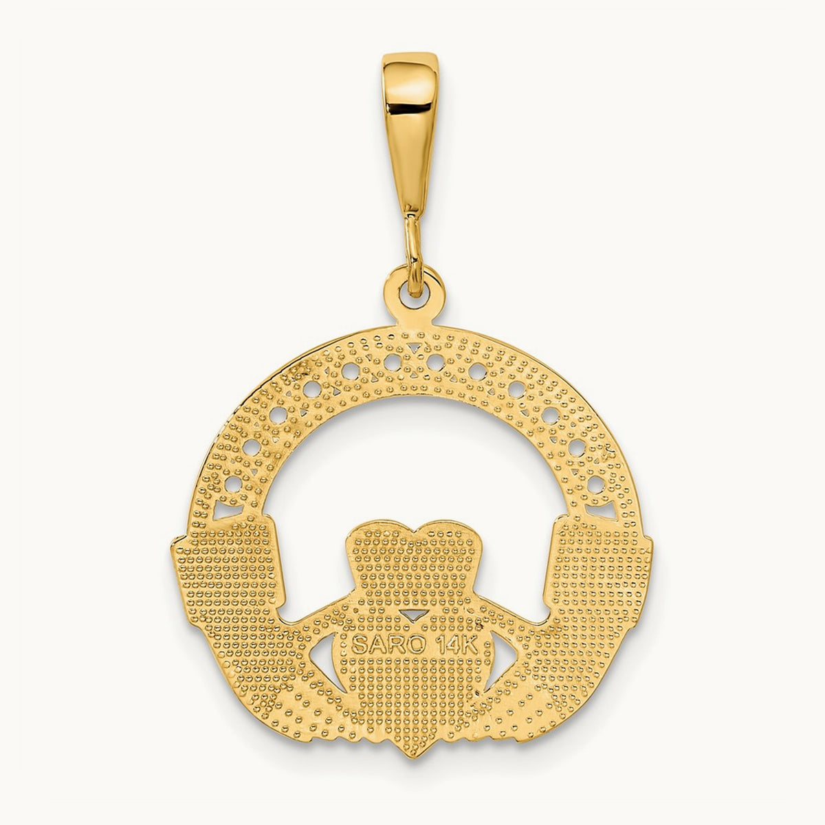 Claddagh Pendant, 14K