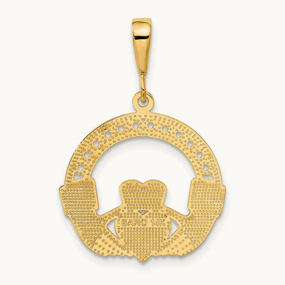 Claddagh Pendant, 14K