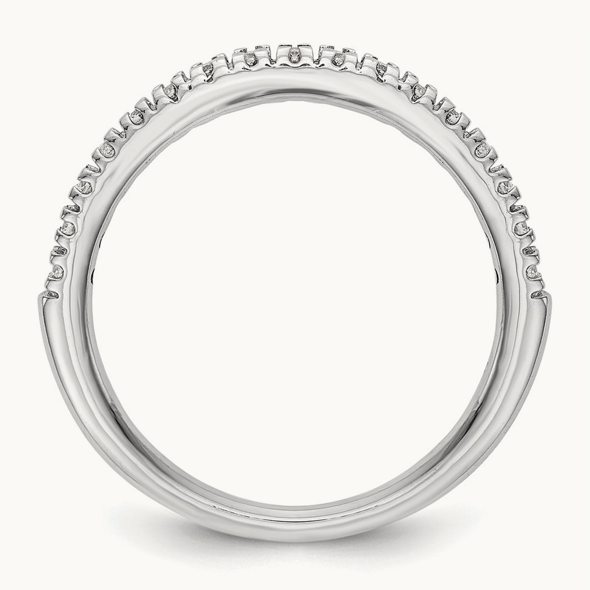 Diamond Band, 0.25 ct tw — 14K White Gold