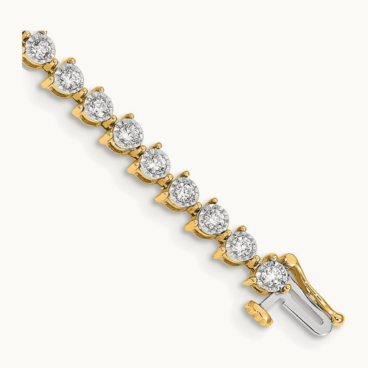 Diamond Bracelet, 14K