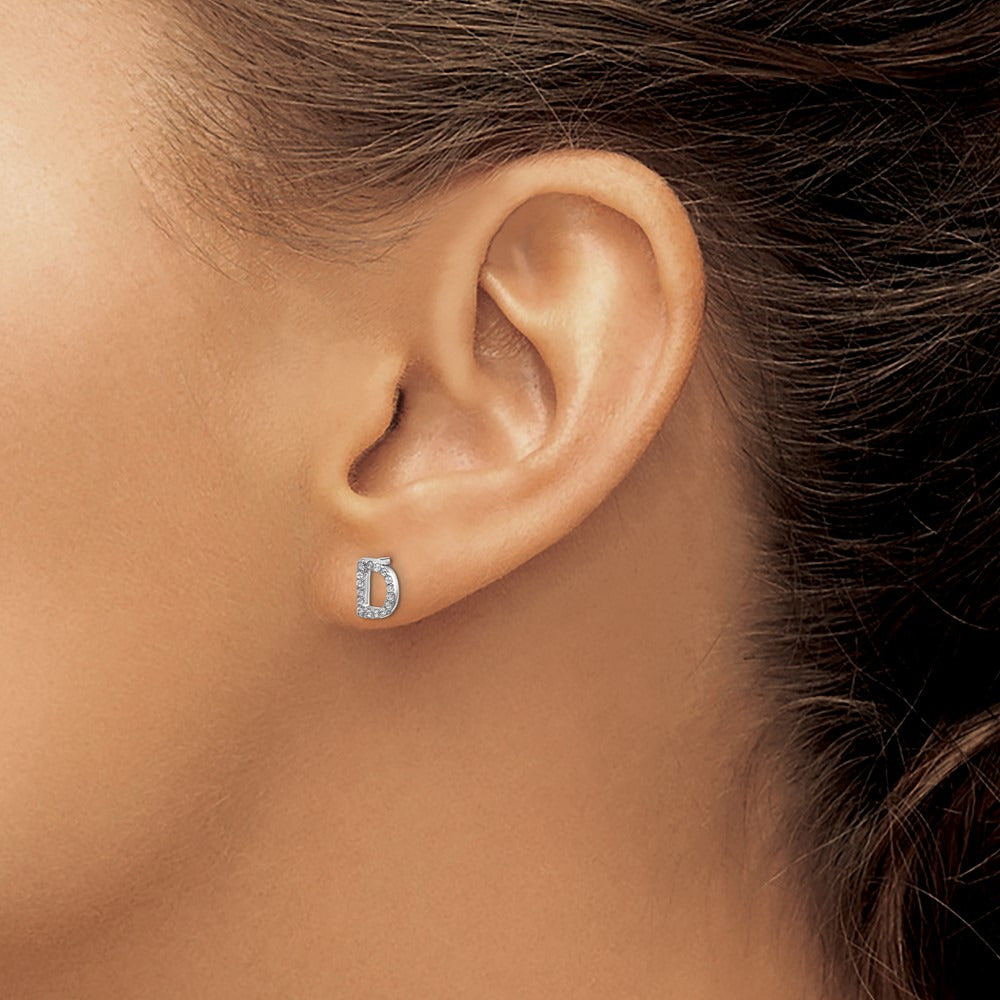 Diamond Earrings — 7mm, D