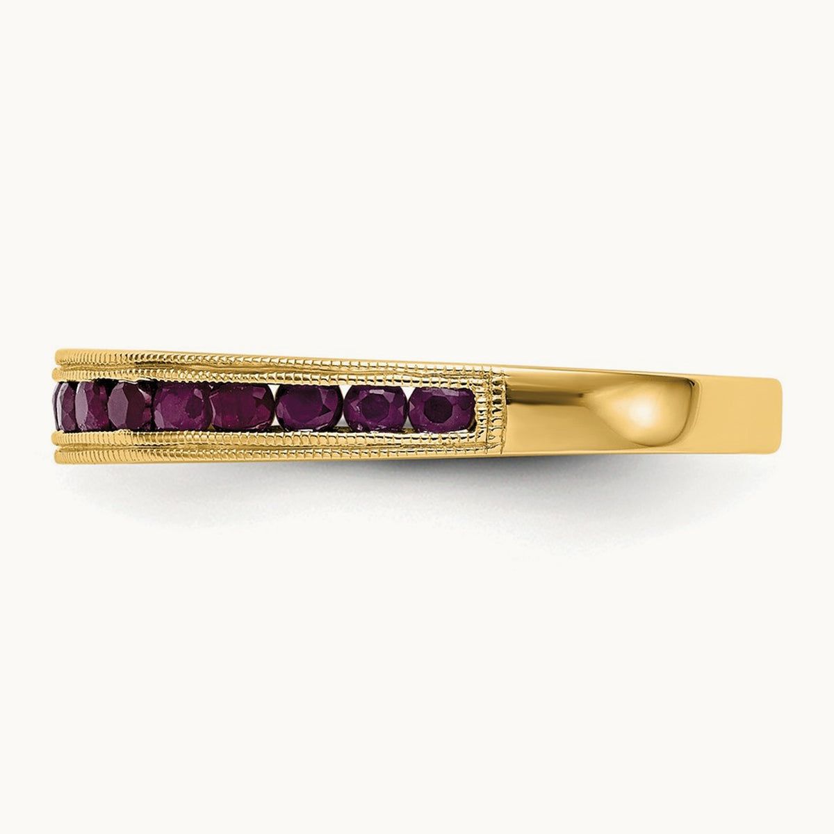 Ruby Band — 14K Yellow Gold, 7