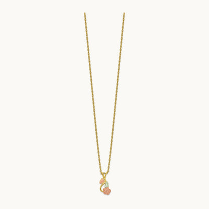 With Gold-filled Chain Black Hills Gold Necklace