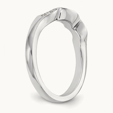Wedding Band, 0.10 ct tw Lab-Grown Diamond