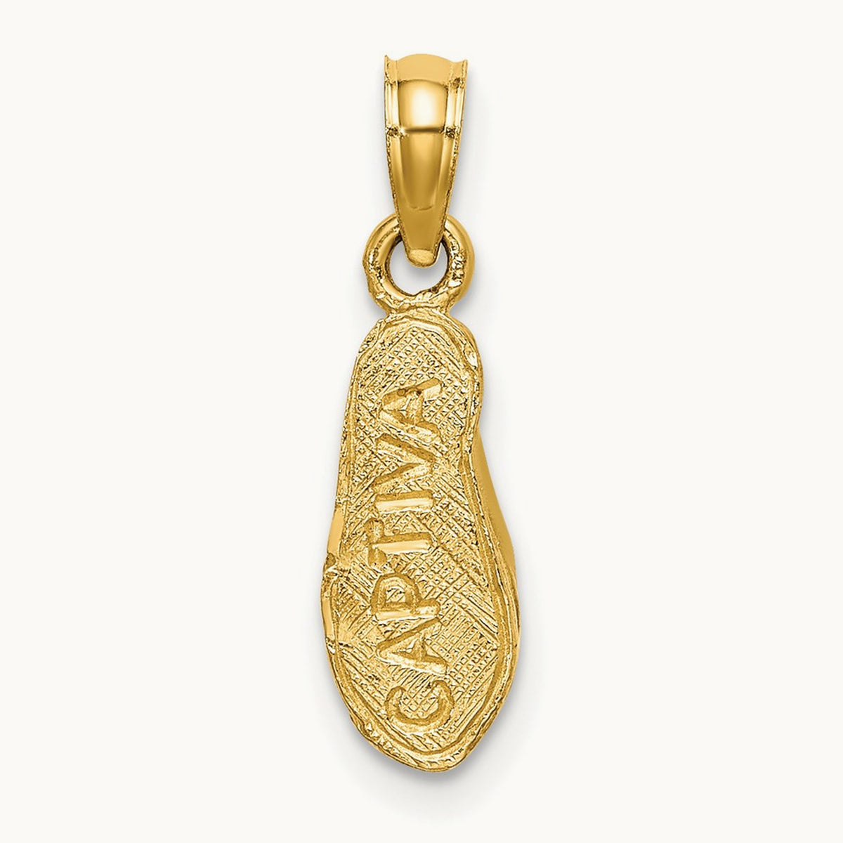 3D CAPTIVA Flip-Flop Charm, 14K