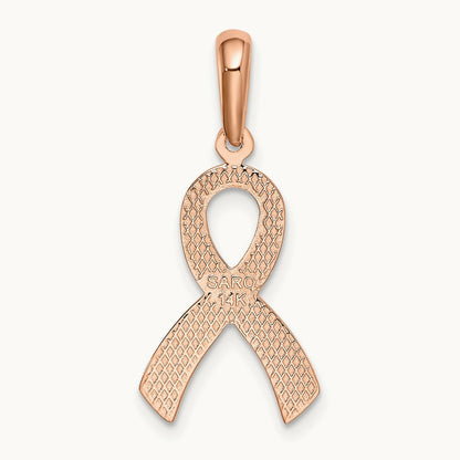 Awareness Pendant, 14K Rose Gold