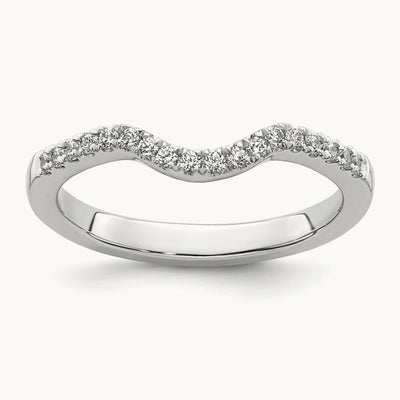Diamond Band, 14K White Gold