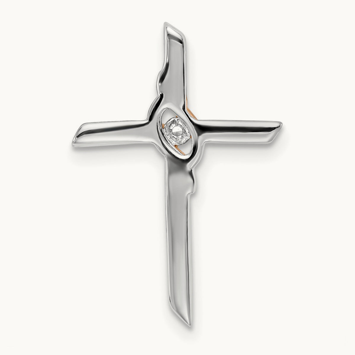 & Diamond Cross Chain Slide — photo set