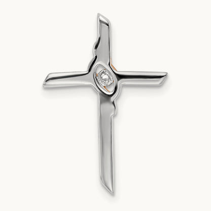 & Diamond Cross Chain Slide — photo set