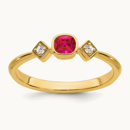 Ruby and Diamond Ring — photo set